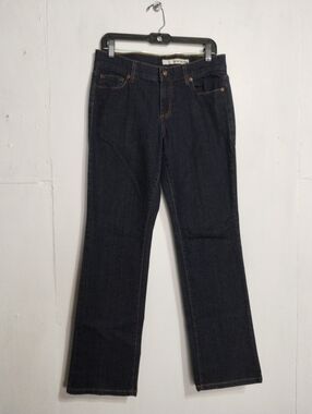 DKNY Jeans Classic Dark Wash Women's Jeans - Straight Leg Size (12R)